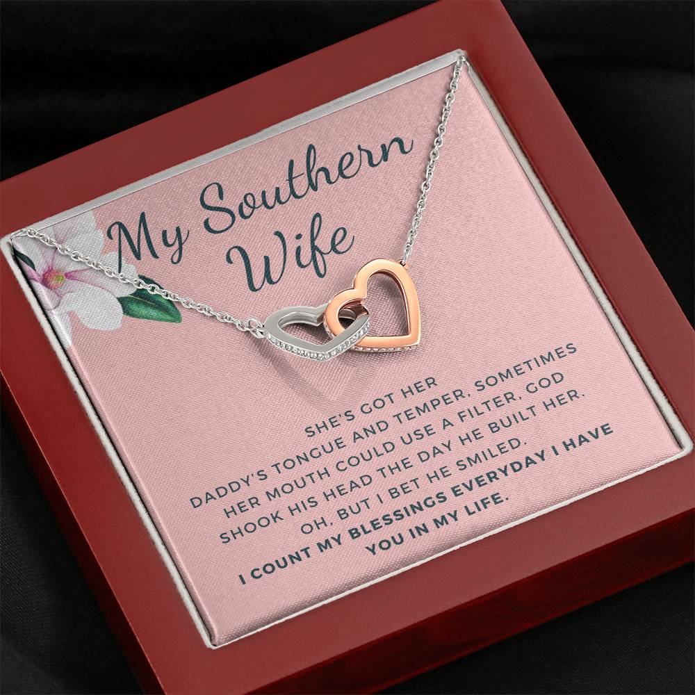 0821b Hearts Necklace