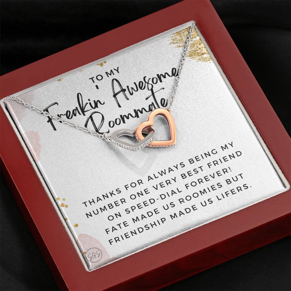 0820b Hearts Necklace