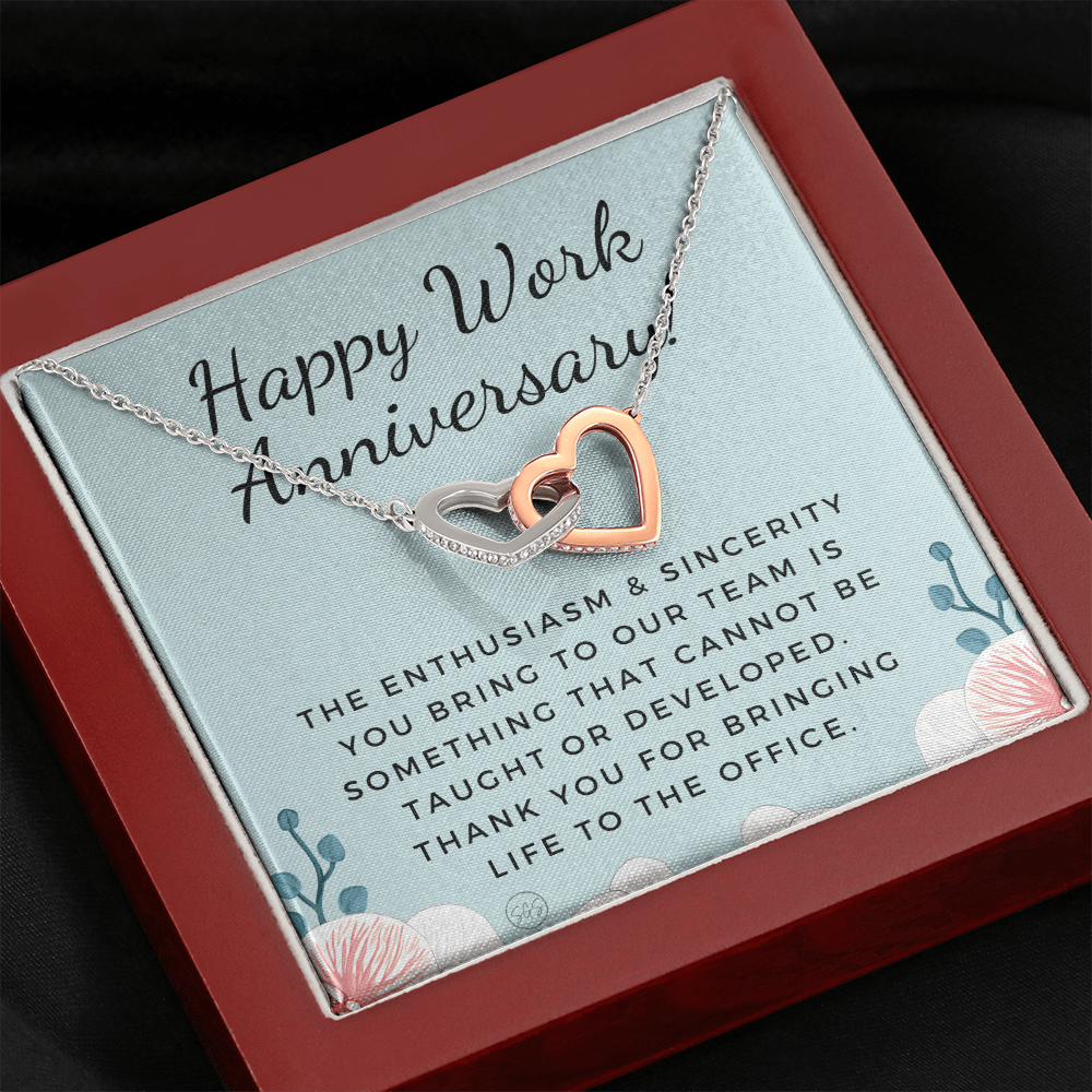 1126wb Hearts Necklace