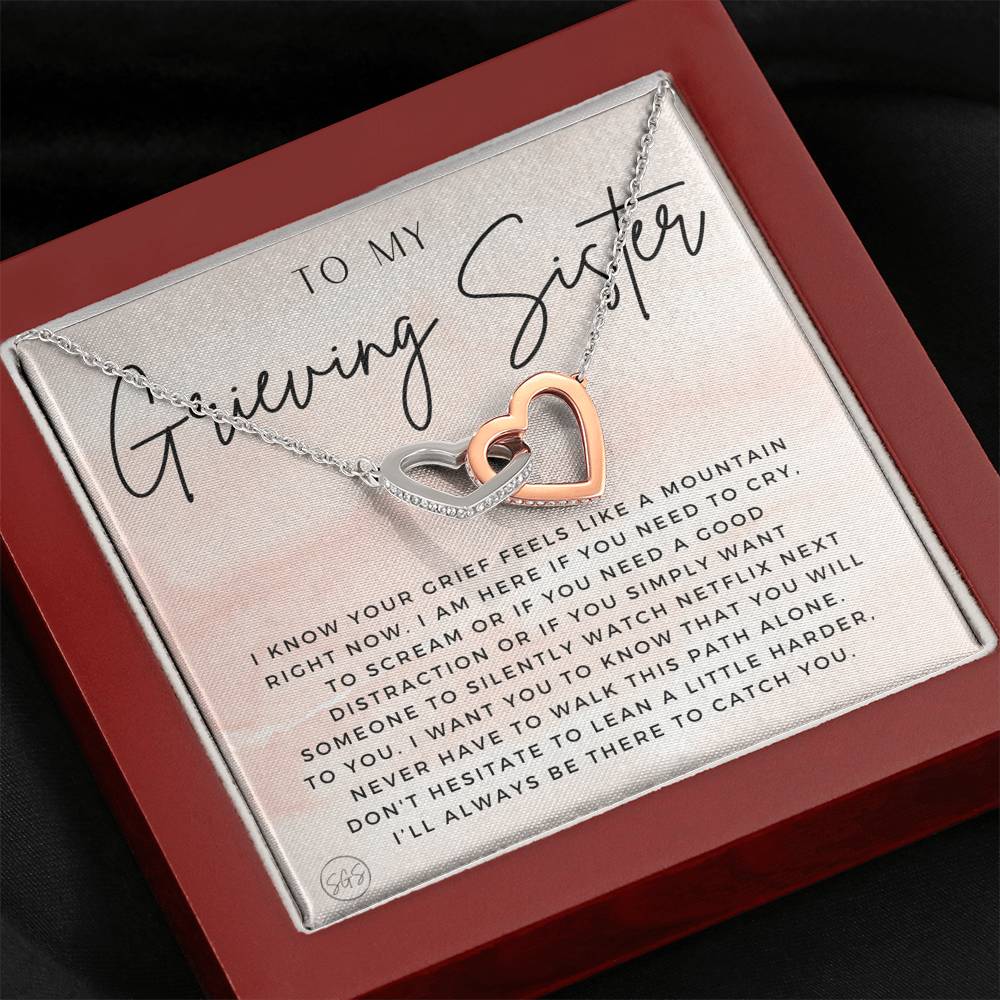 grieving sis 0723b Hearts Necklace