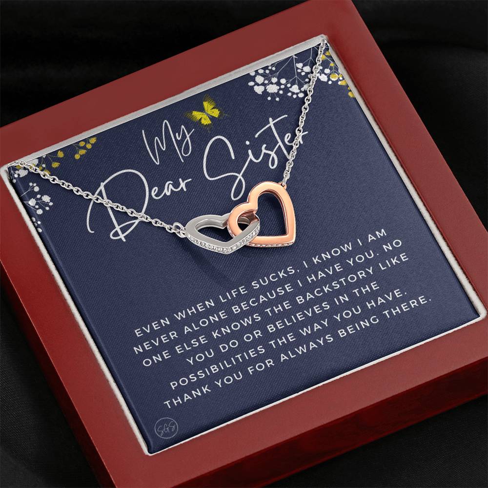 Sister 0705M Hearts Necklace