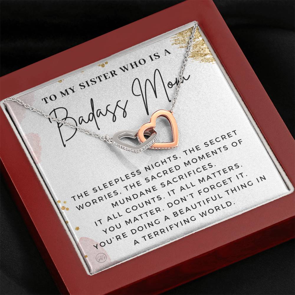 1112sb Hearts Necklace