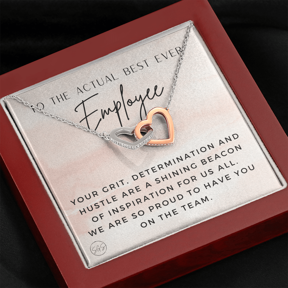 1126ea Hearts Necklace