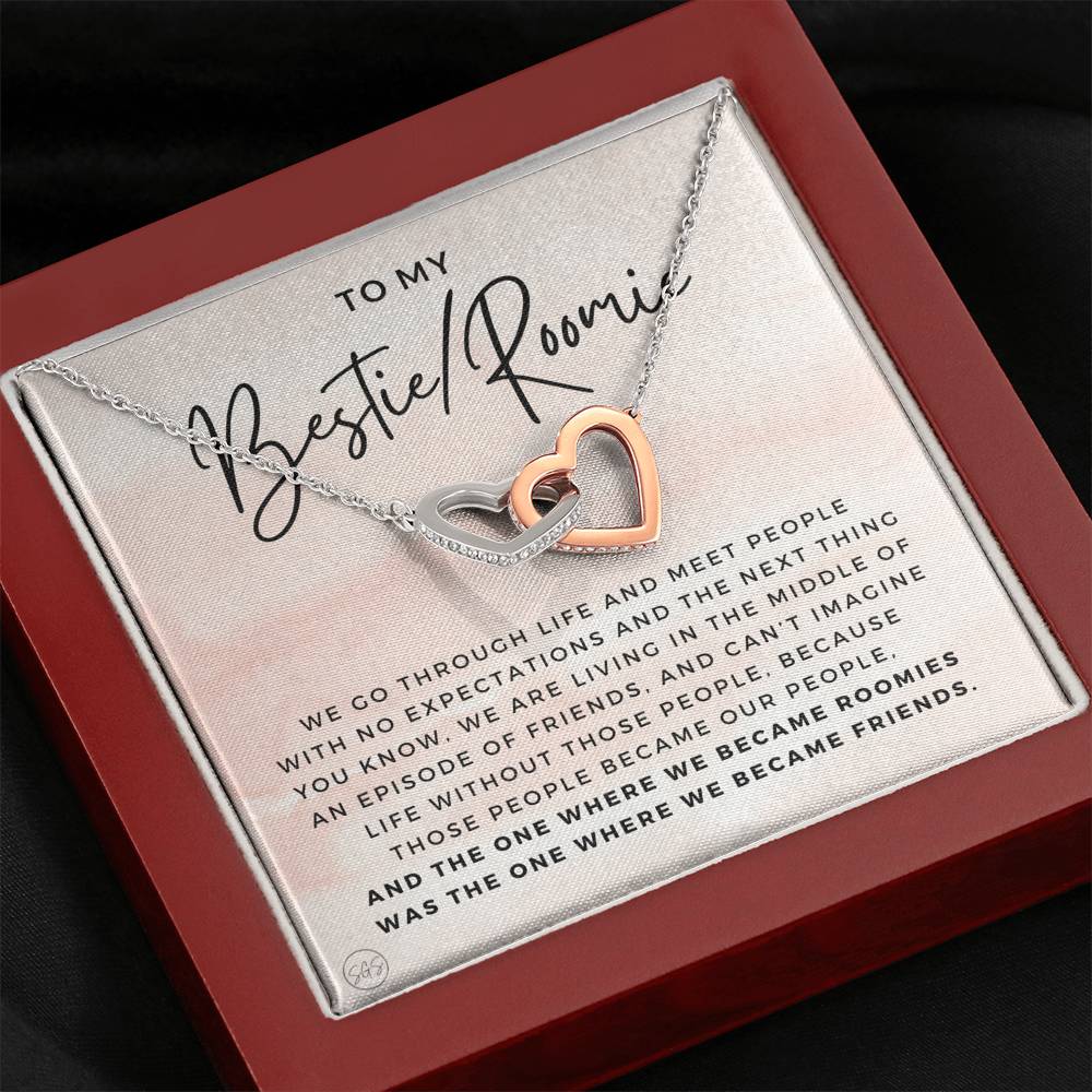 0820d Hearts Necklace