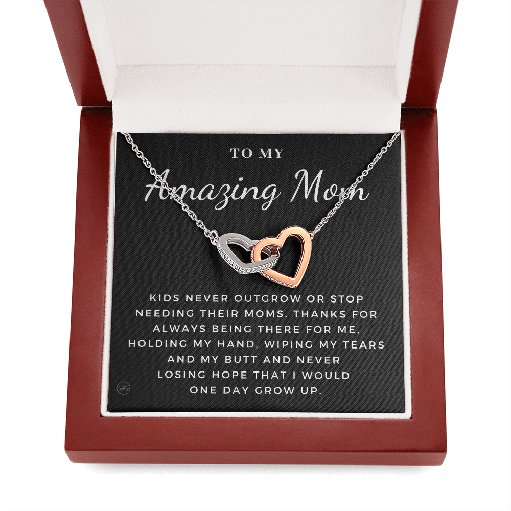 For An Incredible Mom | Gift for Mom, Christmas Gift, Mother's Day Necklace, From Daughter, Gift for New Mom, Pregnant Sister Gift 1112dHA