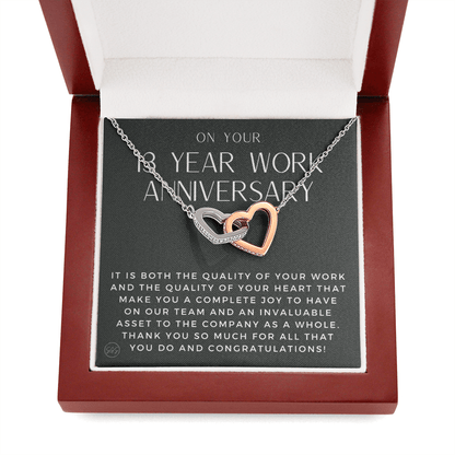 1215a13 Hearts Necklace
