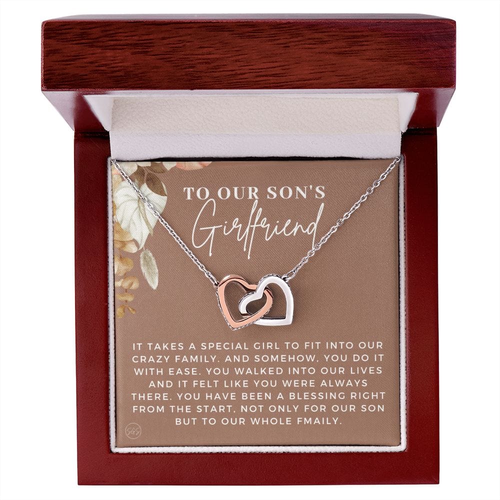 Son's Girlfriend Gift | Custom Gift For Son's Girlfriend, Christmas Gift For Sons Girlfriend, Personalized Necklace, Birthday Gift for Her