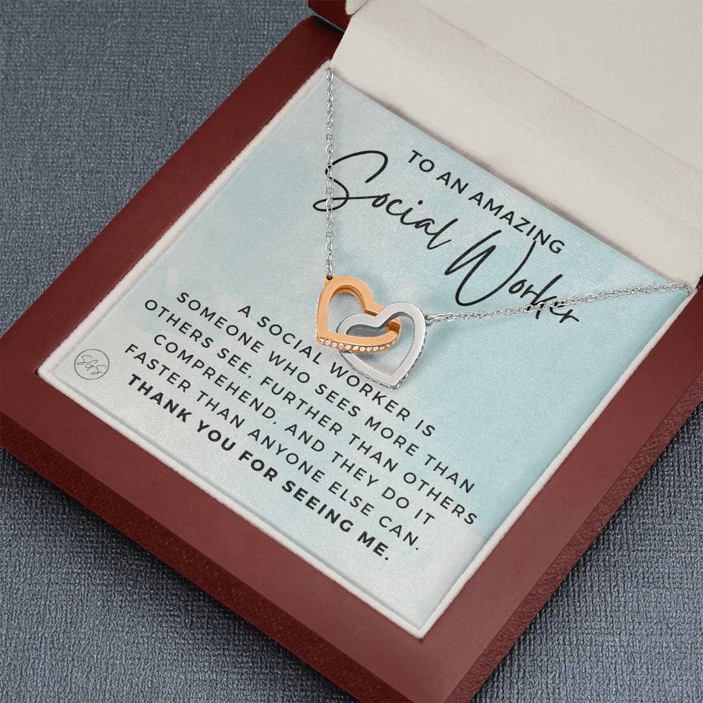 Social Worker Gift | Stuff Gina Says, Case Worker, Future Counselor, LCSW, Social Work, Adoption Family, Graduation, MSW Appreciation Retire 0922dH