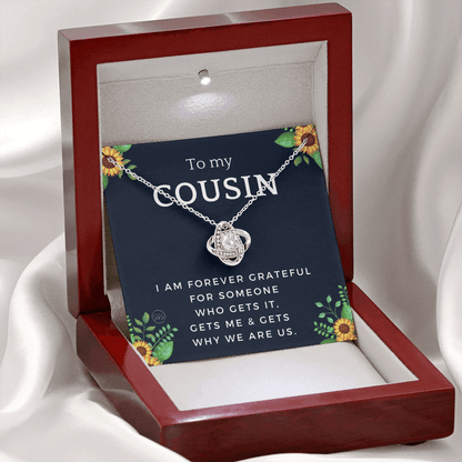 Gift for Cousin | Cousin Crew Necklace, Cousins and Best Friends, I Miss You Present, Gift for Birthday, Graduation, Thinking of You 2416K