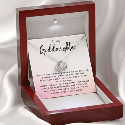 0918k Necklace Love Knot
