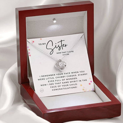 Sister New Mom 0705J Necklace Love Knot