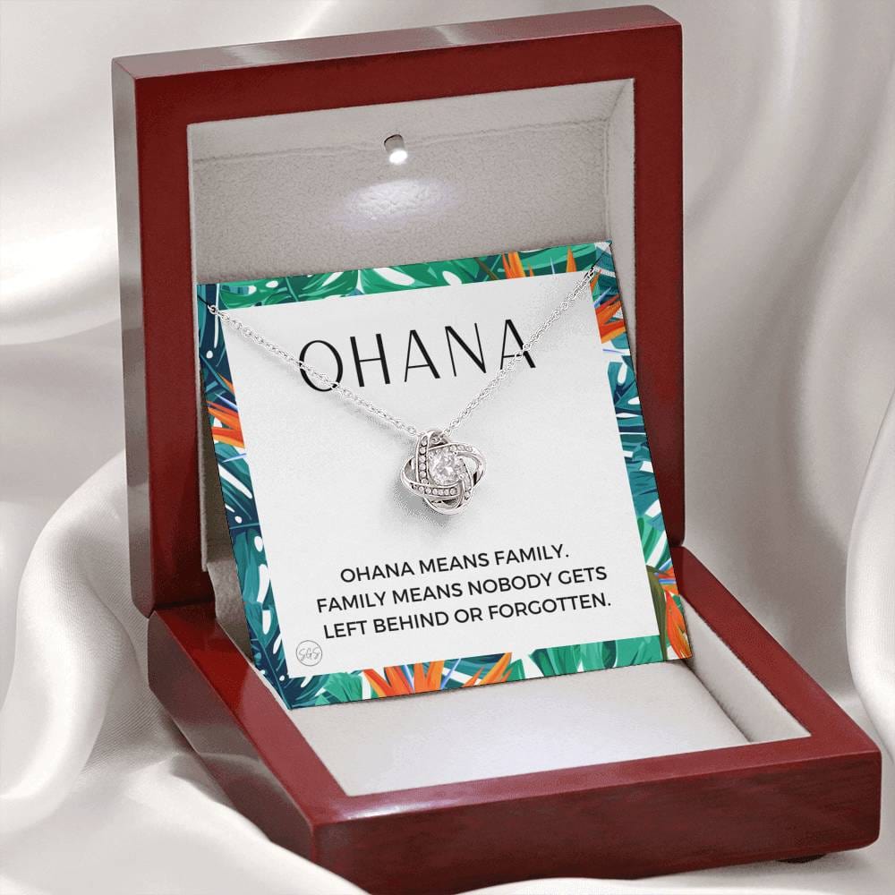 0929 ohana2 Necklace Love Knot