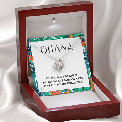 0929 ohana2 Necklace Love Knot