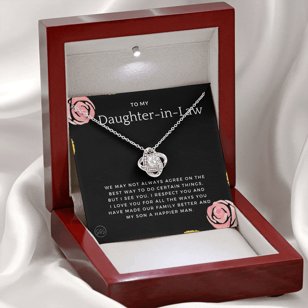 Daughter in Law Gift | Future DIL, Bonus Daughter, From Mother in Law, Father in Law, In Laws, For the Bride, Son's Wife, Fiance 1012DILeKA