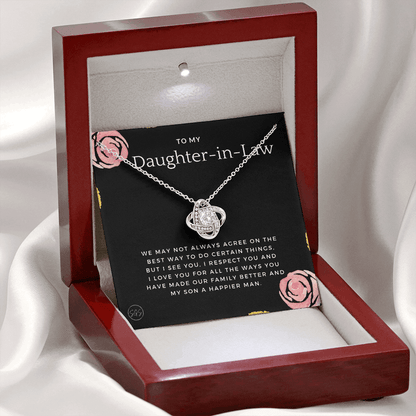 Daughter in Law Gift | Future DIL, Bonus Daughter, From Mother in Law, Father in Law, In Laws, For the Bride, Son's Wife, Fiance 1012DILeKA