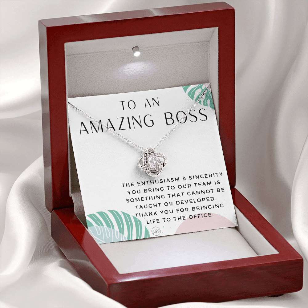 1215bj Necklace Love Knot