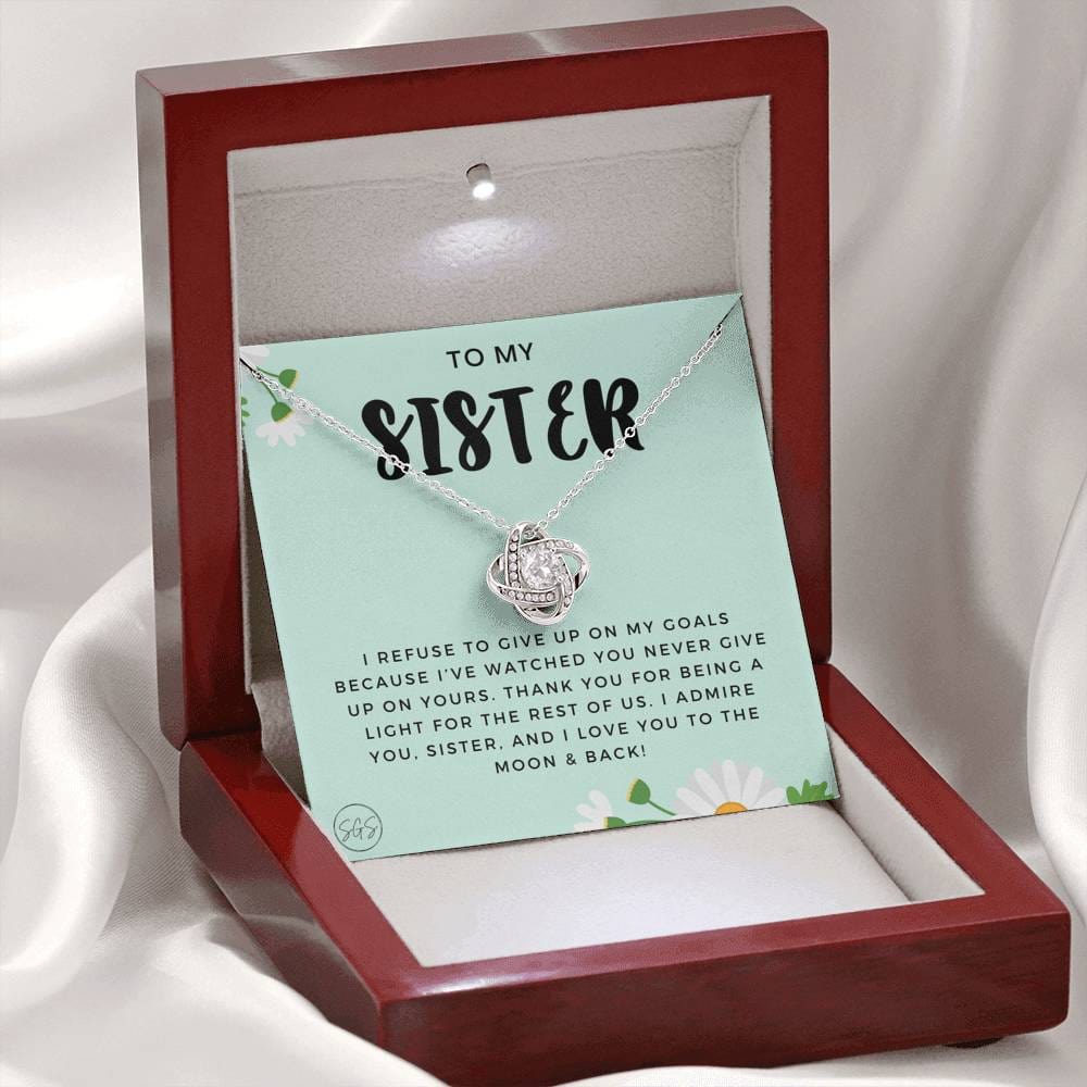 Sister 0705F Necklace Love Knot