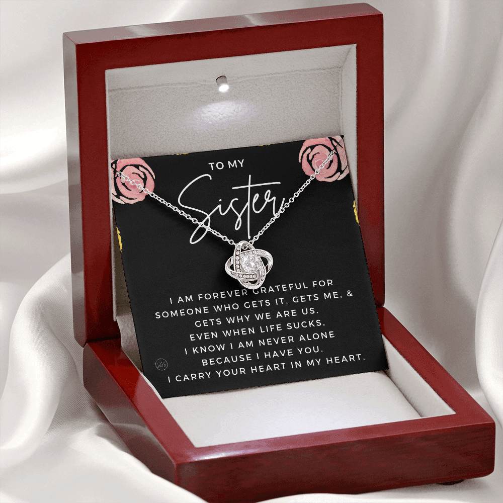 Gift for My Sister | You Are My Person, Thank You, Birthday, Sisters, Wedding, Christmas Gift to Sister From Sister, Sister-in-Law 1113cKA