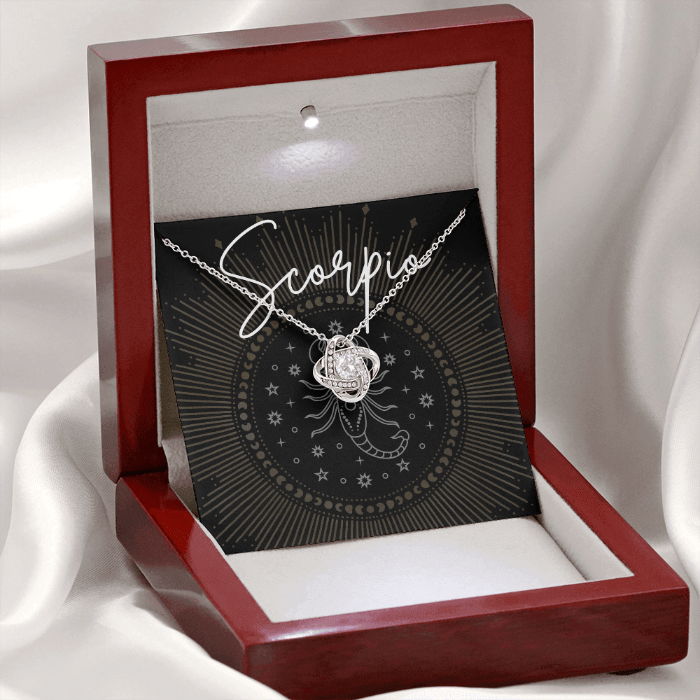 Scorpio Zodiac Necklace | Gift for a Witchy Woman, Zodiac Sign, Astrology Gift, Tarot, Best Friend Gift, Coven Sisters, Christmas, Birthday
