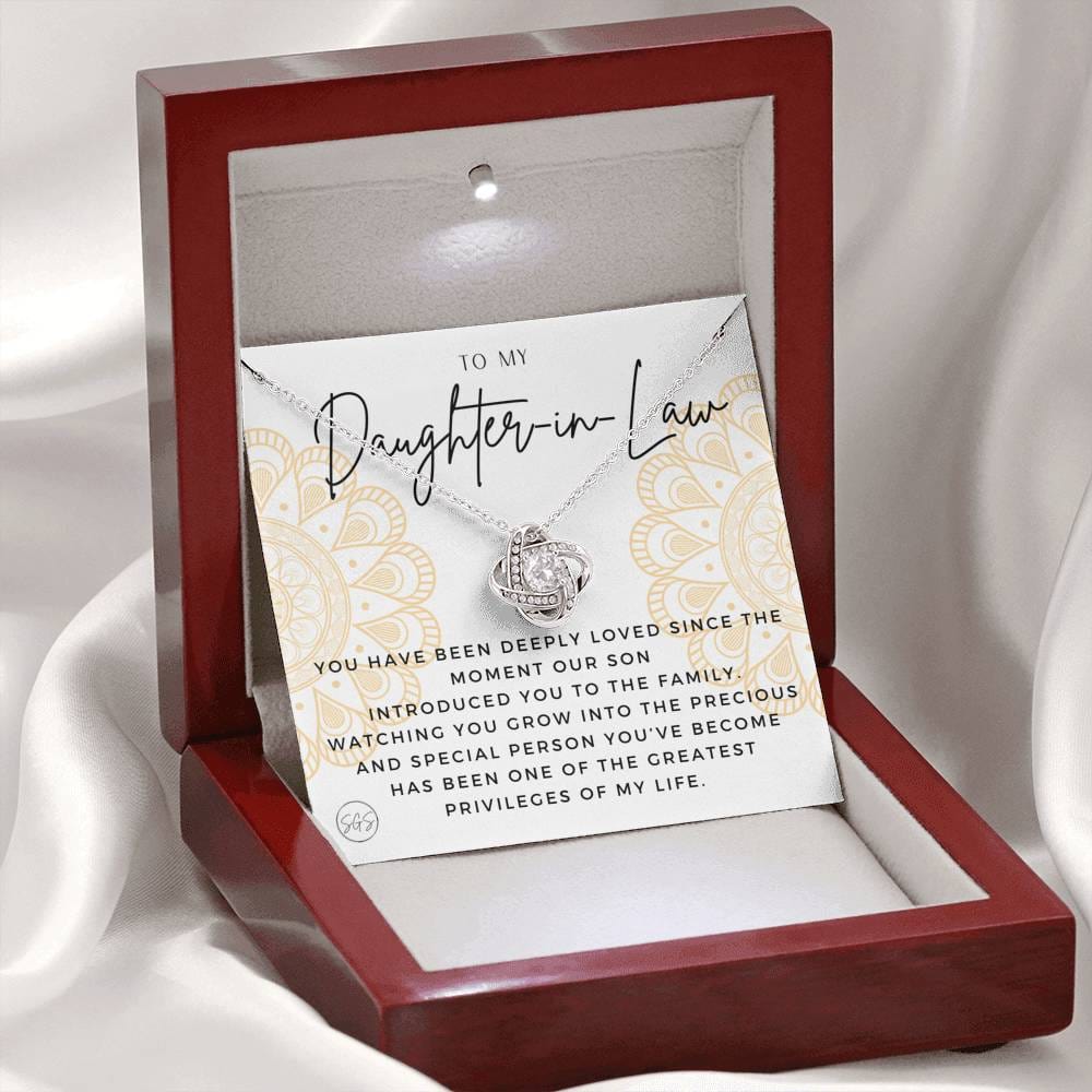 1012DILf Necklace Love Knot