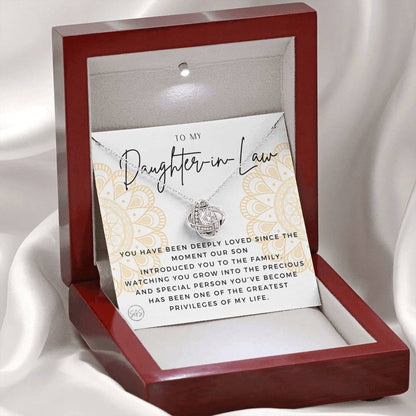 1012DILf Necklace Love Knot