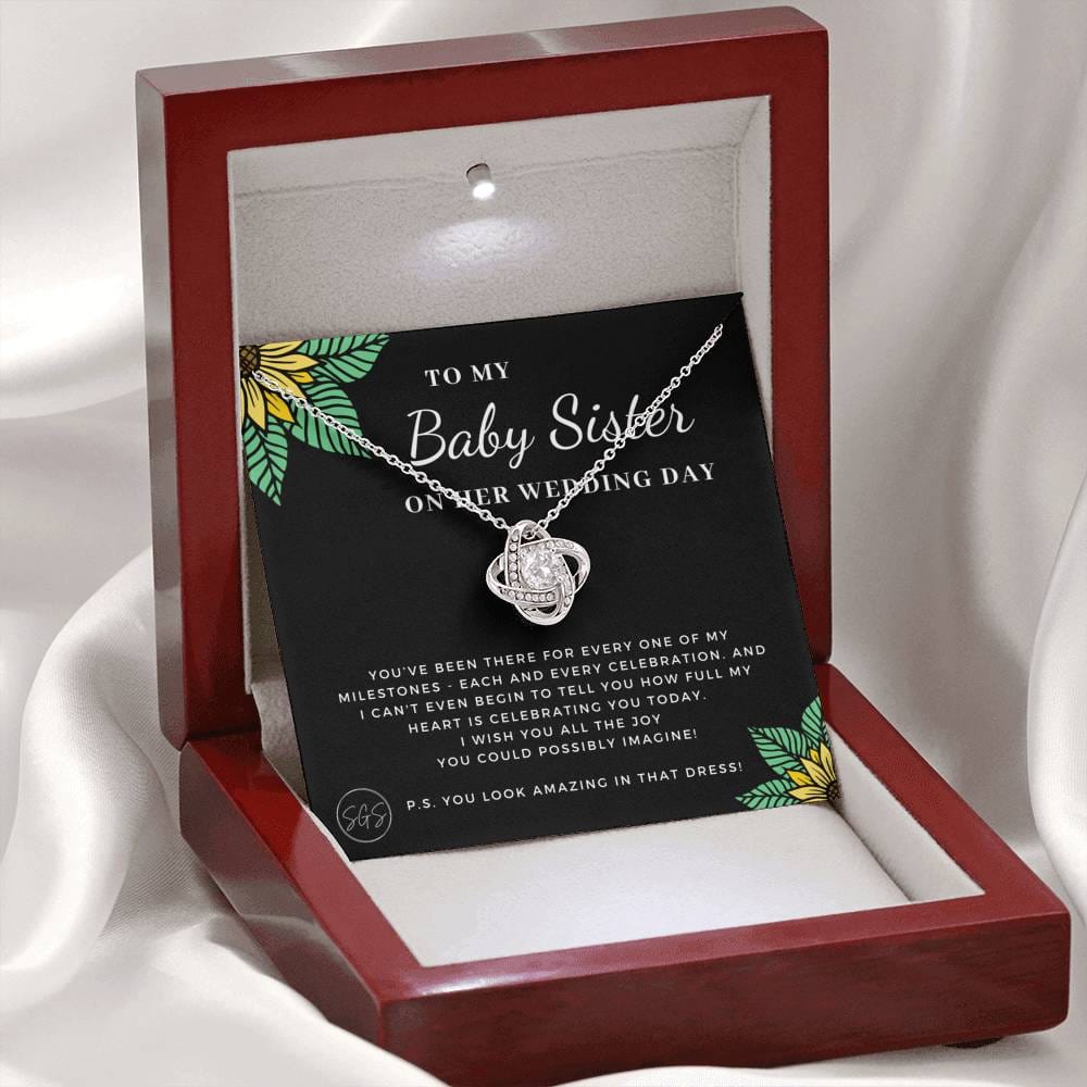 sisterwedding 0628N Necklace Love Knot