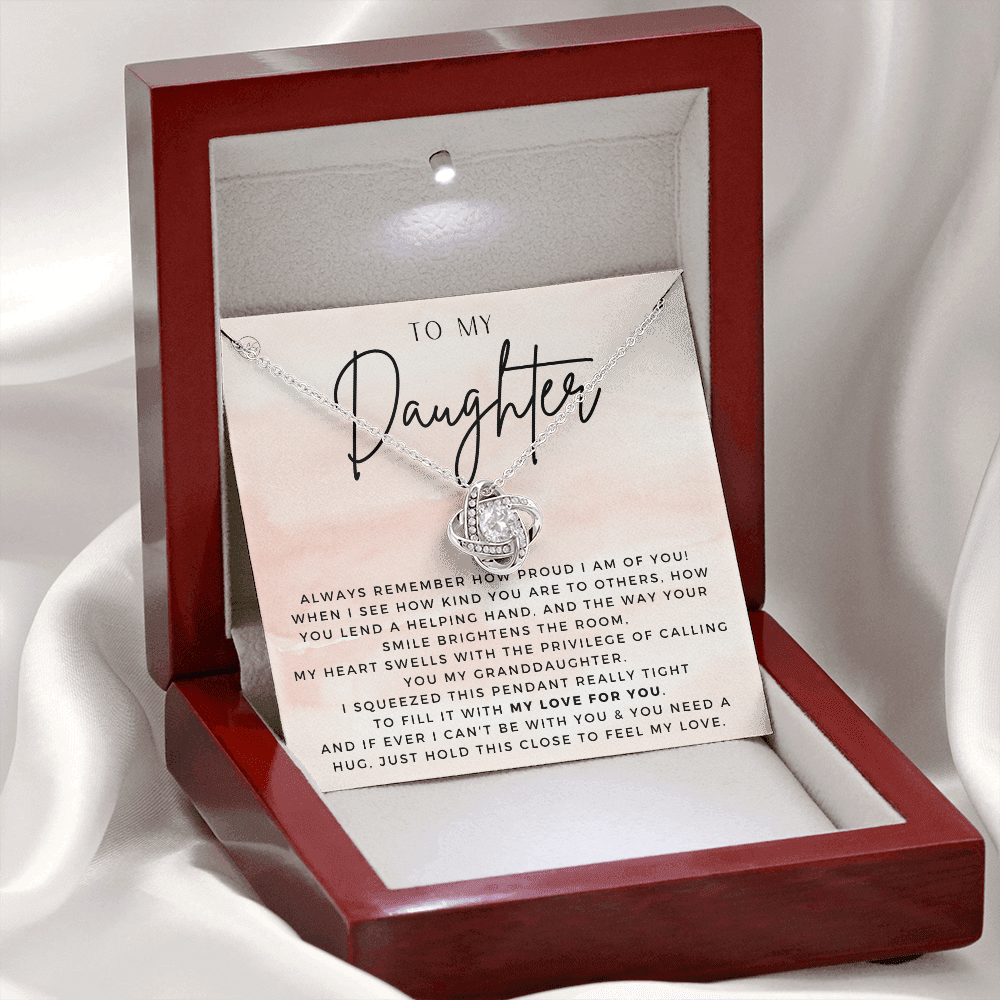 1129dk Necklace Love Knot