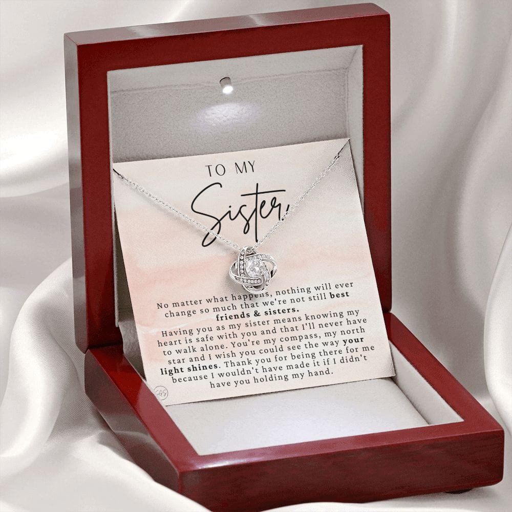 Sister Gift | Sister Christmas Gift, Sister Necklace, Birthday Gift for My Sister, Sentimental Gift Sisters, Christmas Gifts for Sister, 7
