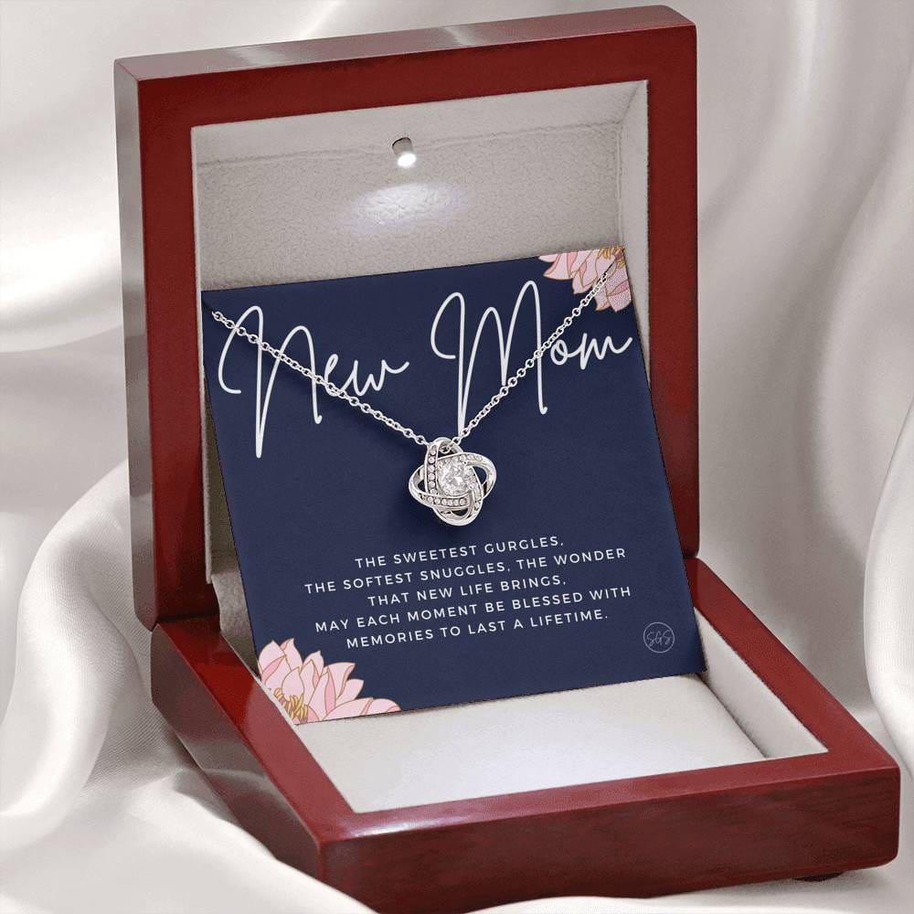 new mom 0709n Necklace Love Knot