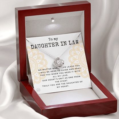 Daughter in Law Gift | Future DIL, Bonus Daughter, From Mother in Law, Father in Law, In Laws, For the Bride, Son's Wife, Fiance 1012DILiKA