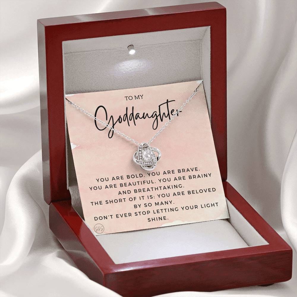 0918l Necklace Love Knot