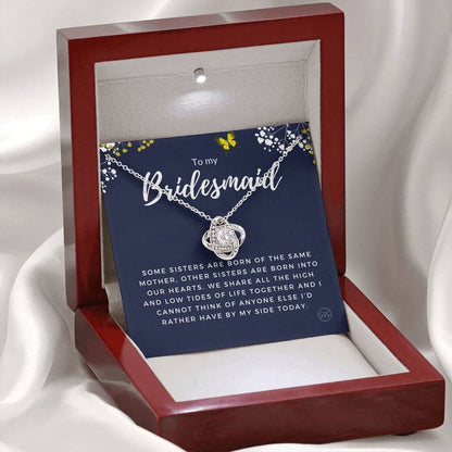 Bridesmaid 0712a Necklace Love Knot