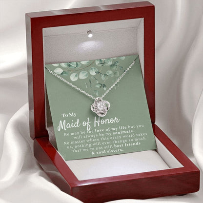 Maid of Honor Gift From Bride | Maid of Honor Necklace, Maid of Honor Proposal, Wedding Party Thank You Gift, Bridal Party Shower Gifts 7