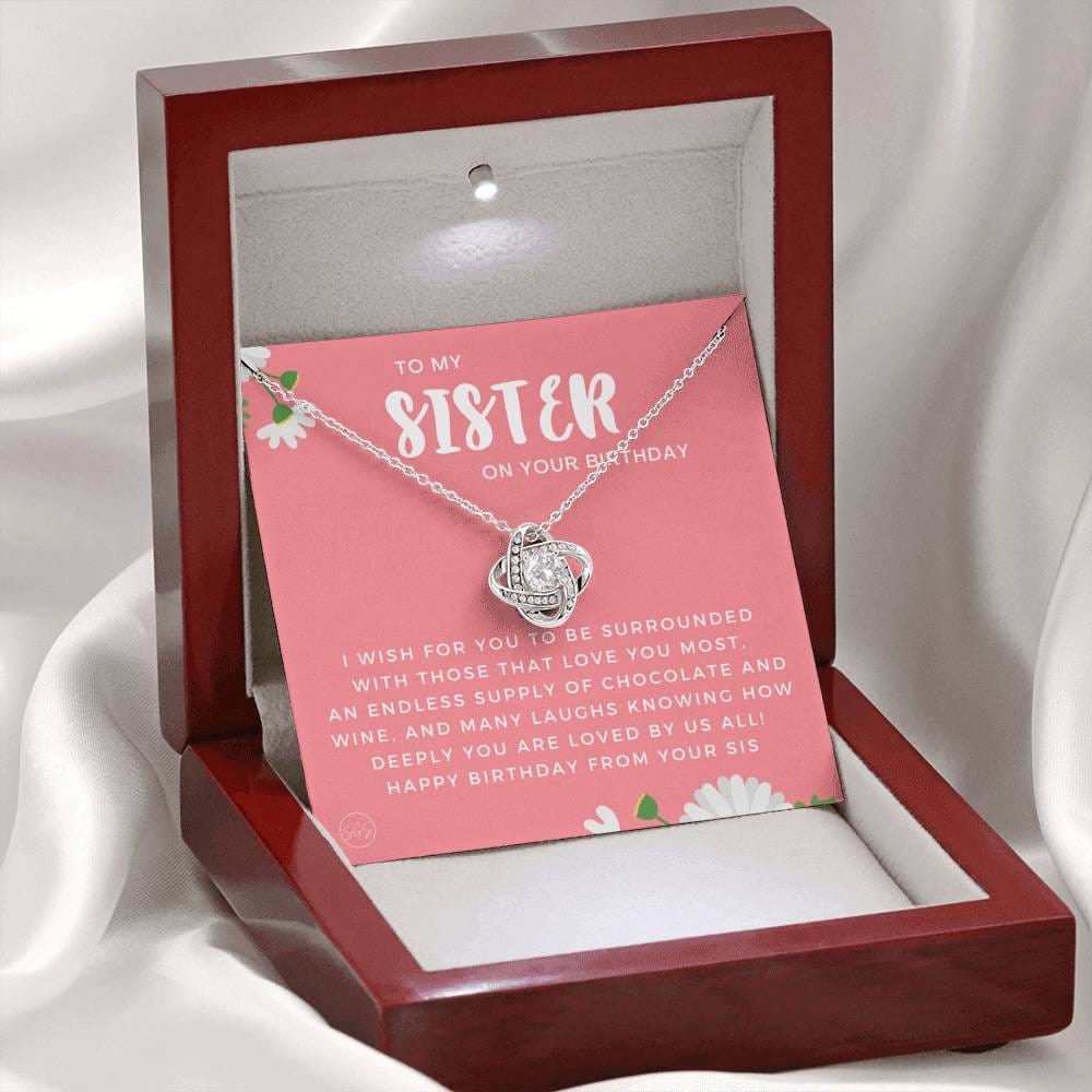 sisterbirthday 0628i Necklace Love Knot