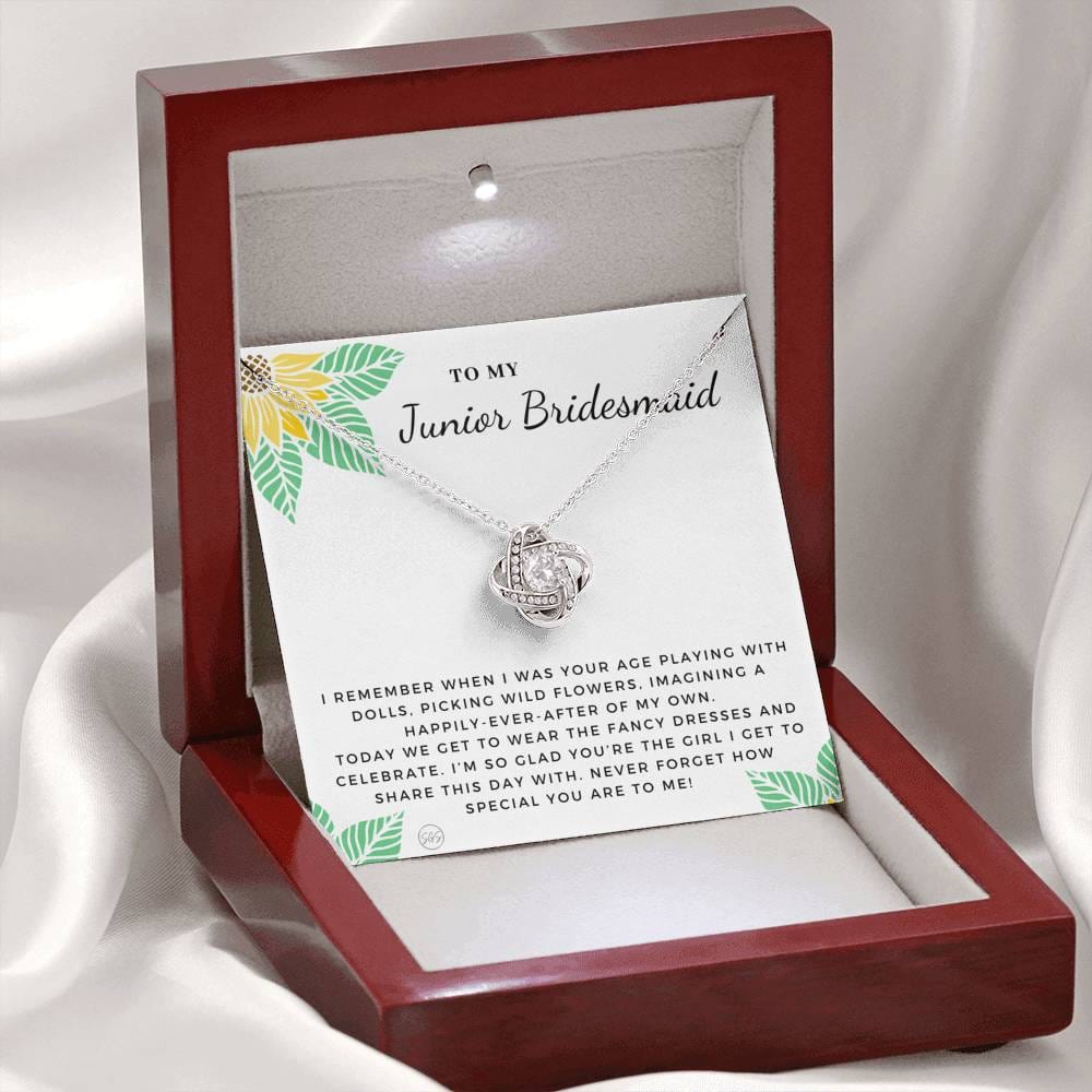 JB 0720q Necklace Love Knot