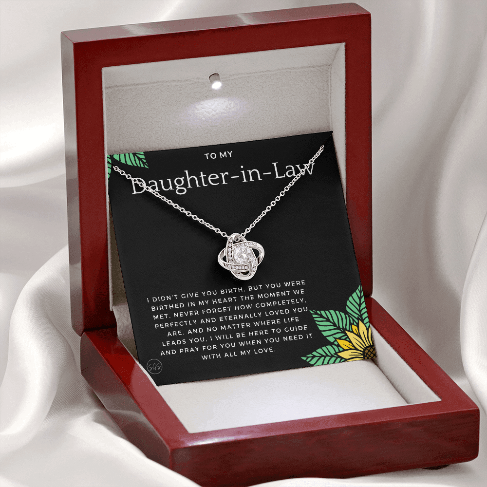 Daughter in Law Gift | Future DIL, Bonus Daughter, From Mother in Law, Father in Law, In Laws, For the Bride, Son's Wife, Fiance 1012DILgKA