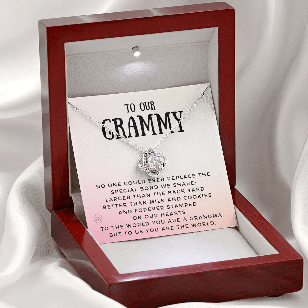 Gift for Grammy | Grandmother Nickname, Grandma, Mother's Day Necklace, Birthday, Get Well, Missing You, Grammy Definition, Christmas, From Family Grandkids  Granddaughter Grandson 1118aK