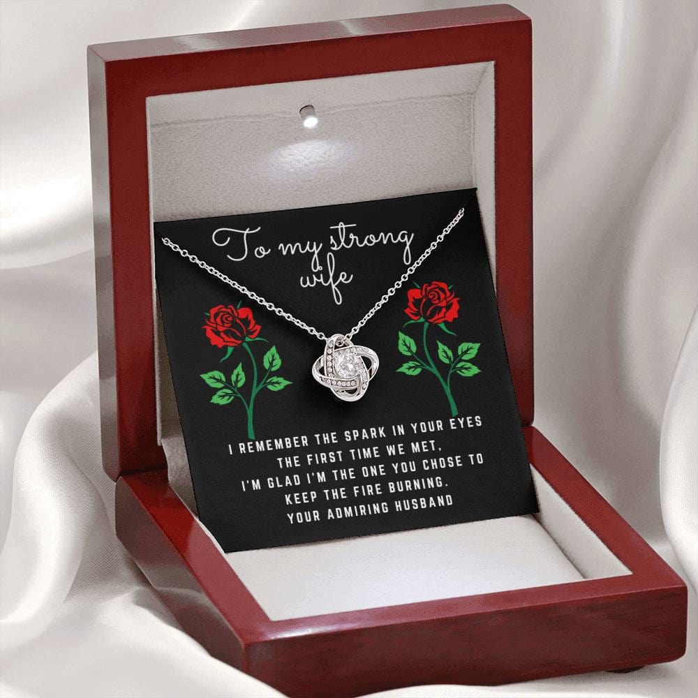 Love Knot - My Strong Wife - Black Roses