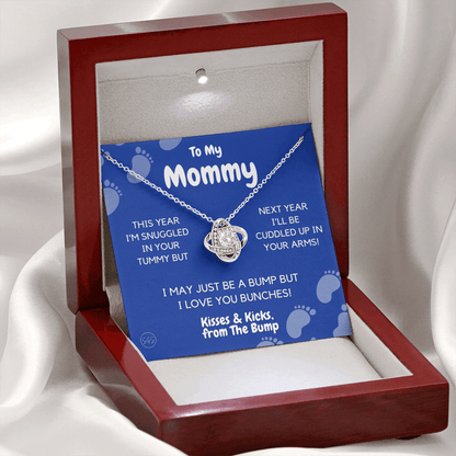 Baby to Mom Gift | Mother's Day Present from the Baby Bump, Mommy To Be Necklace, Gift for Expecting Mom From Baby Boy or Girl, New Mom 04K