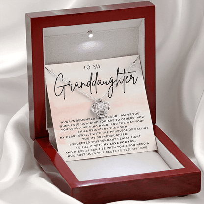 Granddaughter Gift | From Grandma, Heartfelt Present from Grandmother, Birthday, Graduation, Teen Girl, Confirmation, Cute Necklace