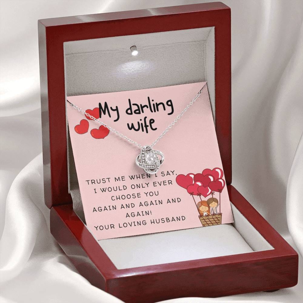 Love Knot - My Darling Wife - Hot Air Balloon