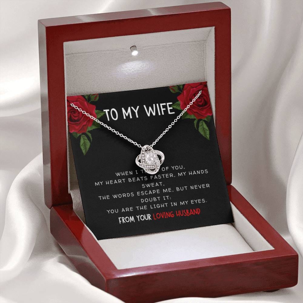 ToMyWifeMyHeartBeatsFaster1 Love Knot
