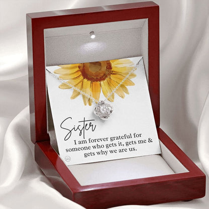Sister Gift | Sister Christmas Gift, Sister Necklace, Birthday Gift for My Sister, Sentimental Gift Sisters, Christmas Gifts for Sister, 8