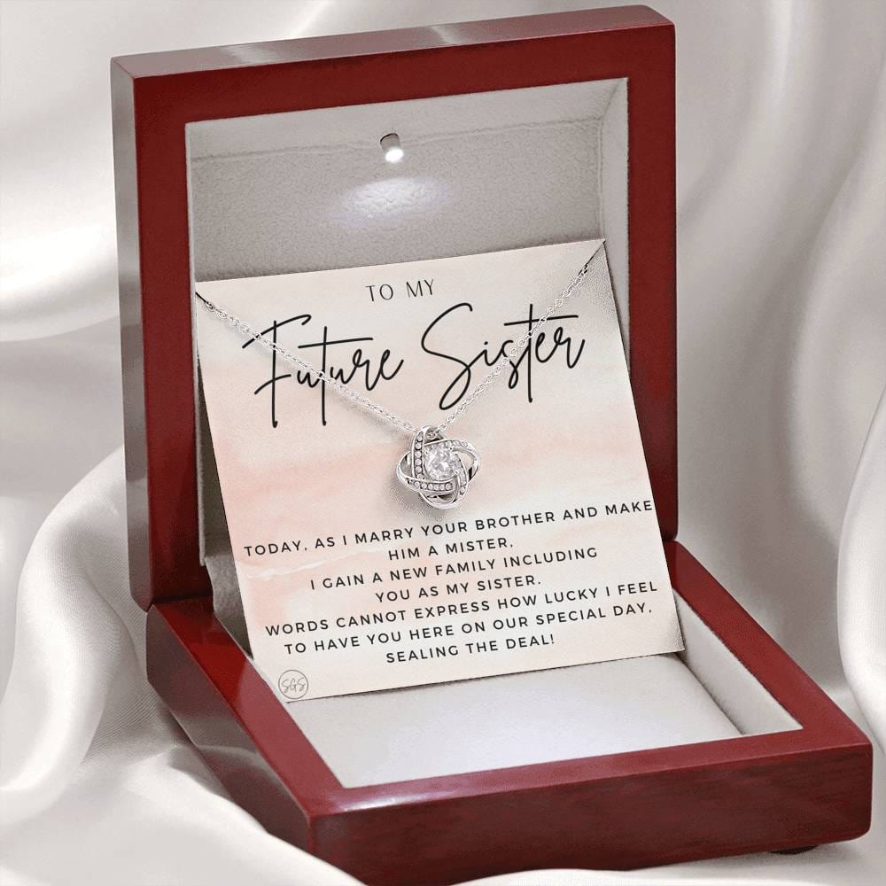 Future Sister 0728a Necklace Love Knot