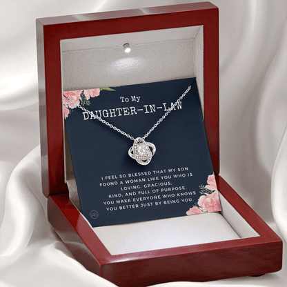 Daughter in Law Gift | Future DIL, Bonus Daughter, From Mother in Law, Father in Law, In Laws, For the Bride, Son's Wife, Fiance 1012DILdKA