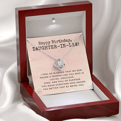 Daughter in Law Gift | Future DIL, Bonus Daughter, From Mother in Law, Father in Law, In Laws, For the Bride, Son's Wife, Fiance 1012DILhbKA