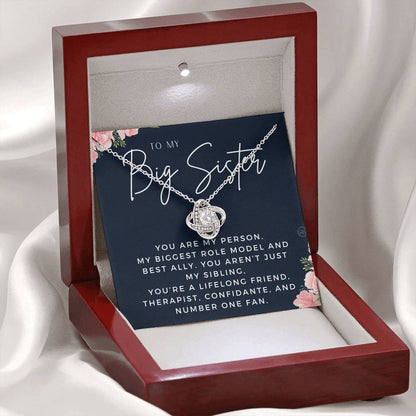 1111b Necklace Love Knot
