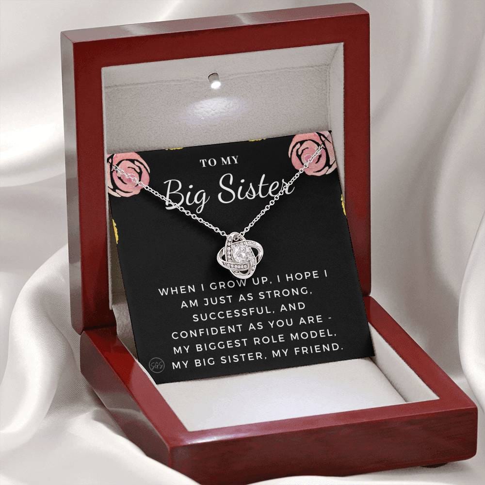 1111k Necklace Love Knot