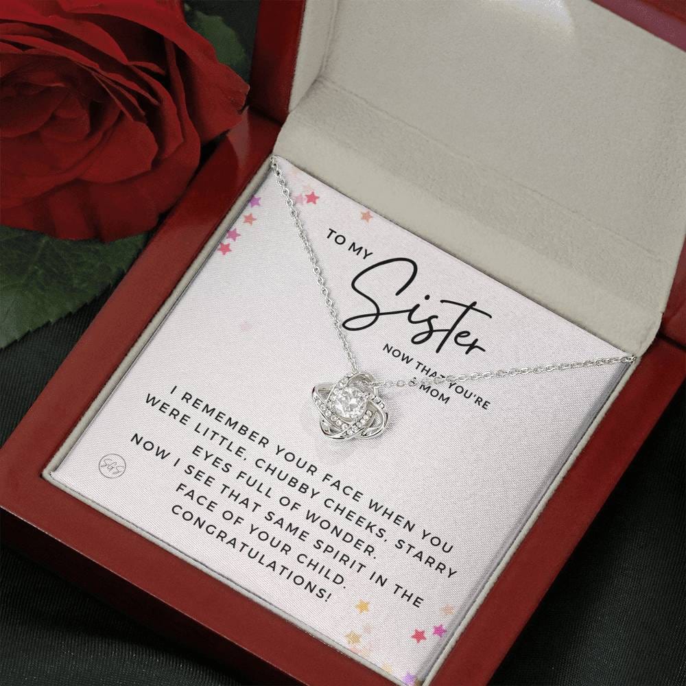 Sister New Mom 0705J Necklace Love Knot