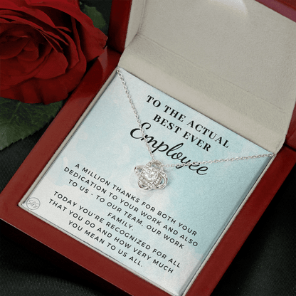 1126ed Necklace Love Knot